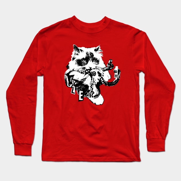 Punk Flerken Long Sleeve T-Shirt by CuttingCollage